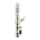 Vibratore Clitorideo e Vaginale a Batteria Forlove SilverLick Trasparente