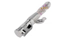 Vibratore Clitorideo e Vaginale a Batteria Forlove SilverLick Trasparente