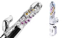Vibratore Clitorideo e Vaginale a Batteria Forlove SilverLick Trasparente