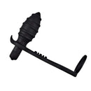 Vibratore Anale + Cock Ring in Silicone Forlove Nero