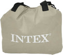 Materasso Matrimoniale Gonfiabile 152x230x42 cm Floccato da Campeggio con Pompa Intex 405193