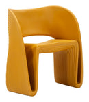 Poltrona Sand Senape 65x57,5x76 cm in Polietilene Senape      