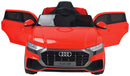 Macchina Elettrica per Bambini 12V con Licenza Audi Q8 Blu