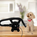 Soffiatore per Cani 2400W Velocità e Temperatura Regolabili Nero