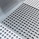 Vasca per Toeletta 127x47,5x136 cm Professionale con Accessori in Acciaio 