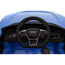 Macchina Elettrica per Bambini 12V Licenza Ufficiale Audi RS E-Tron GT con Telecomando Blu