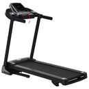 Tapis Roulant Elettrico Pieghevole 12 Km/h 500W 12 Programmi Nero