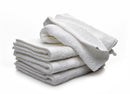 Set Spugna Asciugamani Ospite + Salvietta Bianco