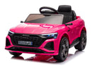 Macchina Elettrica per Bambini 12V Licenza Ufficiale Audi SQ8 E-Tron con Telecomando e Sedile Pelle Rosa Seconda Scelta