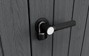 Armadio da Esterno Keter Cortina Alto 140x73,6x170,4 cm in Evothech+ Grigio 