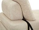 Poltrona Letto Faster Bianca 80x100x80 cm in Spugna e Poliestere Bianco      
