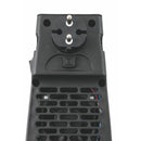 Mini Termoventilatore 500W 2 Velocità Kooper Ghibli Nero
