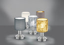 Lampada tavolo da Interno  E14 in Metallo Nickel Opaco