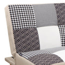 Divano Letto Clic Clac 80x176x92 cm in Tessuto Patchwork Patchwork 2