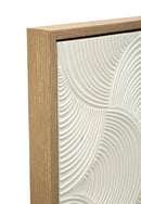 Dipinto su Tela Semplicity con Cornice 80x3,8x120 cm in Pino e Tela e Plastica      