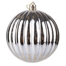 Set 9 Palle di Natale Ø10 cm in Plastica Oro