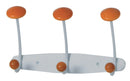 Appendiabiti da Parete 3 Posti Fumer Sally Grigio