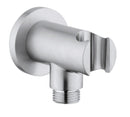 Presa D'acqua Tonda G1/2 con Supporto Doccia Fisso 