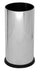Portaombrelli in Acciaio Inox Ø24xh49 cm Con Vaschetta Raccogli Goccia Lucido
