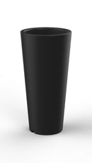 Vaso Ø37,5x102 cm in Resina Arkema Tondo 102 Antracite