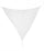 Vela Ombreggiante Moon Bianco 3,6x3,6m in Poliestere