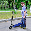 Monopattino Elettrico per Bambini 120W Pieghevole Blu 