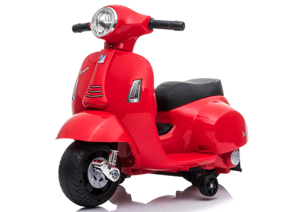 acquista Scooter Elettrico per Bambini Licenza Ufficiale Piaggio Vespa Small 7,2V 2,5Ah Rosso