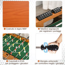 Calcio Balilla in Legno MDF 122x61x80,7 cm 