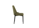 Set 4 Sedie Ambra 48x58,5x89 cm in Tessuto Easy-Clean Verde       