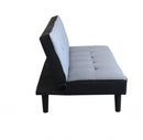 Divano Letto Alvin 180x86x78 cm in Tessuto Grigio
