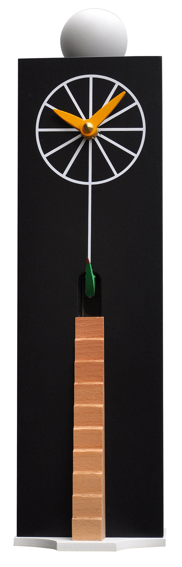 online Orologio a Cucù da Parete 10,5x38x12 cm Pirondini Italia QQ Ziggurat 501 Nero