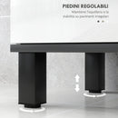 Mobile Sottolavabo da Bagno con Armadietto 2 Ante 80x34x60 cm Bianco Lucido  