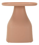 Tavolinetto Gea Rosa 48x48x50 cm in Polipropilene Rosa      