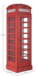 Libreria Red Cabin in Legno