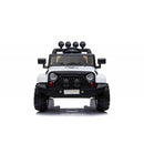 Macchina Elettrica per Bambini Fuoristrada Adventure 12V con Telecomando Bianco