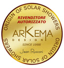 Doccia Solare da Giardino 40L Miscelatore Arkema Big Happy Five Cherry