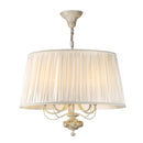 Lampada pendente Elegant in Metallo Olivia Avorio