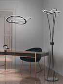 Lampada a Sospensione da Interno a LED in Metallo Antracite