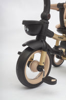 Passeggino Triciclo per Bambini 1-3 Anni Trico Luxury Gold 7 Modalità di Guida Beige