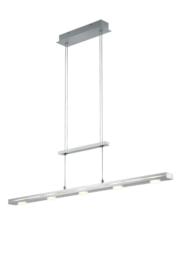 Lampada a Sospensione da Interno a LED in Metallo Nickel Opaco acquista