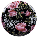 Set 6 Piatti Piani Ø26,5x3 cm  in Porcellana e Gres VdE Tivoli 1996 Rose Baroque