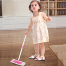 Set Pulizia Giocattolo per Bambini 9 Pezzi con Mocio e Secchio Mop Rosa e Giallo      