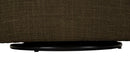 Poltrona Girevole Siena Verde 83,5x66x80 cm in Ferro e Compensato e Spugna e Poliestere Verde      