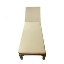 Cuscino per Lettino Prendisole Elafonisi Sfoderabile Spesso 5 cm Crema      