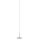 Lampada da Terra LED Alta 150 cm con Temperatura Colore Regolabile e Telecomando Argento      