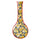 Poggiamestolo 27x11,2x1,5 cm  in Ceramica VdE Tivoli 1996 Italian Beauty
