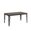 Tavolo Allungabile 160-264x90x80 cm Karamay Evolution Noce