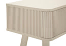 Console Shy 108x30x77 cm in Pino e MDF e Ferro      