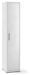 Armadio 1 Anta 39x182x41 cm Ossido Bianco