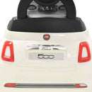 Macchina Cavalcabile per Bambini con Licenza Fiat 500 Bianca
